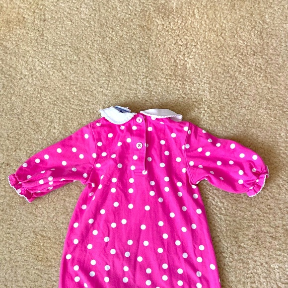 Florence Eiseman Pink Polka Dot Baby Girl Bubble - Picture 4 of 9